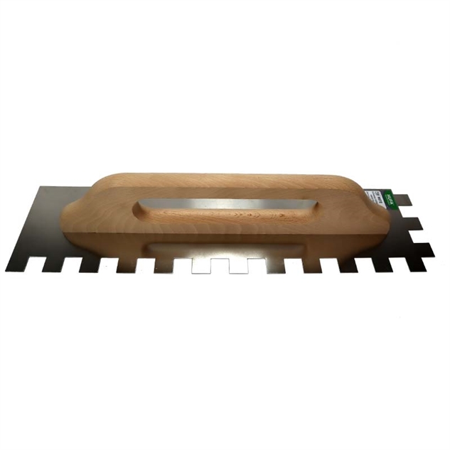 HUFA Tandspartel 20 mm, Rustfri - 48 x 12 cm - Murerværktøj | Murerbutikken.dk