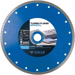 Turbo Spezial fliseklinge Ø 250 mm - Nozar
