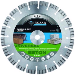 Turbo S-Cut diamantklinger - Nozar