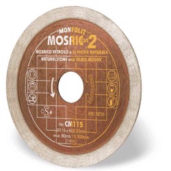 CM mosaikklinge Ø 125 mm - Montolit