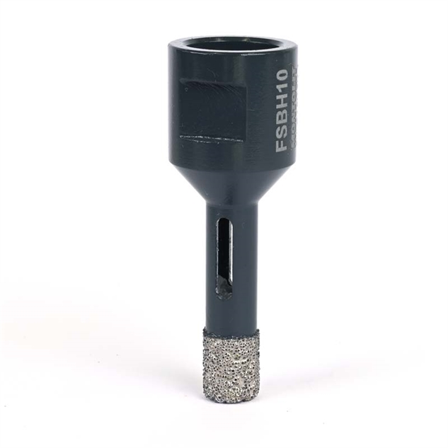 10 mm FSBH flisebor til vinkelsliber - Montolit 