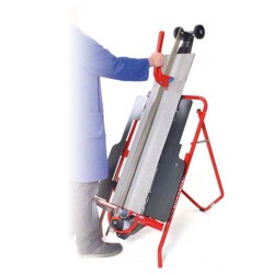 125 cm fliseskærer monteret i Verigo stativet