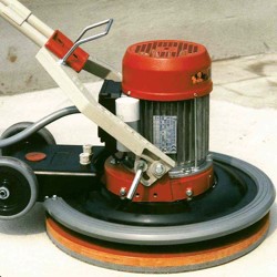 Maxititina gulvmaskine med Ø 450 sliberondeller