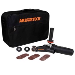 Arbortech Mini-vinkelsliber med taske og tilbehør