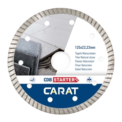 Fliseklinge CDB Starter Ø125 mm, Carat