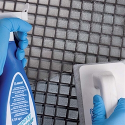 Fjern epoxy rester efter fugning