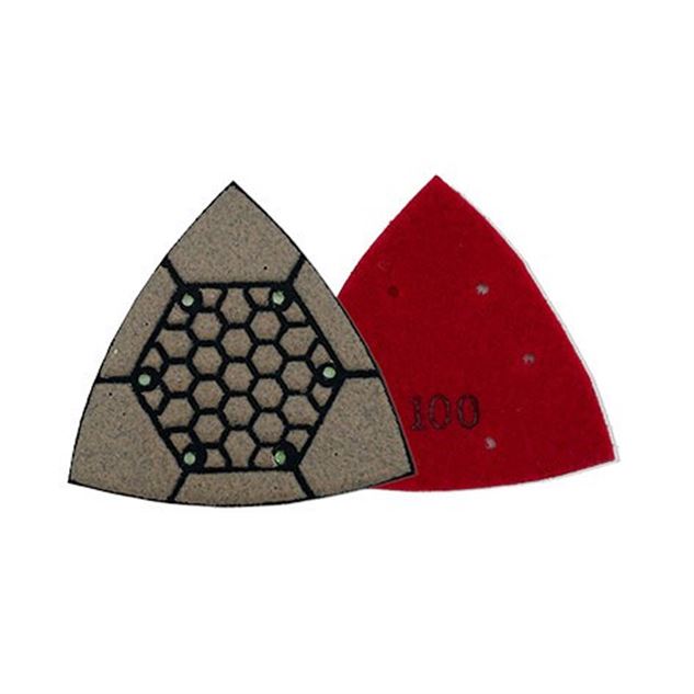 Itools Diamant-slibepads til Trekantsslibere - K 100 - Poler- og Slibepads | Murerbutikken.dk