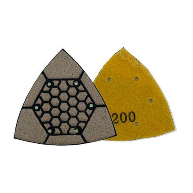 Itools Diamant-slibepads til Trekantsslibere - K 200 - Poler- og Slibepads | Murerbutikken.dk