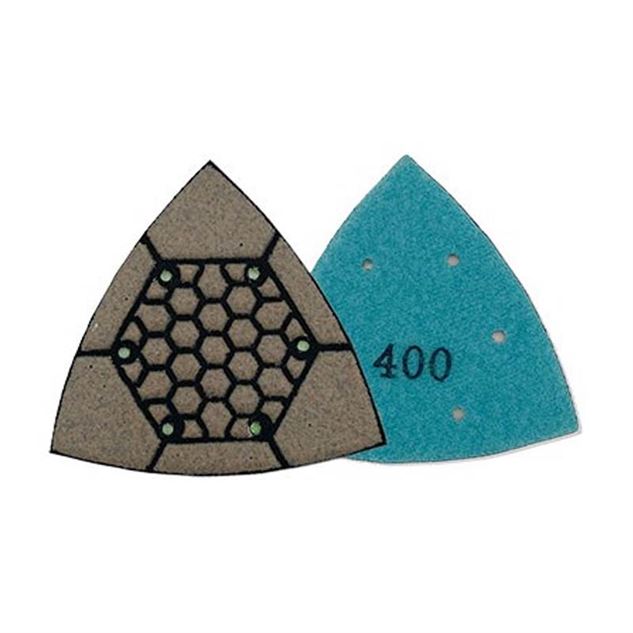 Itools Diamant-slibepads til Trekantsslibere - K 400 - Poler- og Slibepads | Murerbutikken.dk