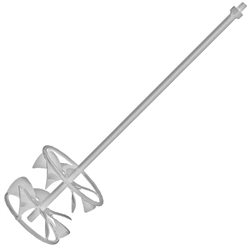 Rørestav med to propeller Ø 120 mm/M14 - Metabo