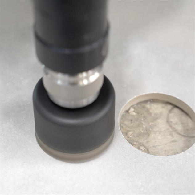 Flotte og skrape kanter med vådboring