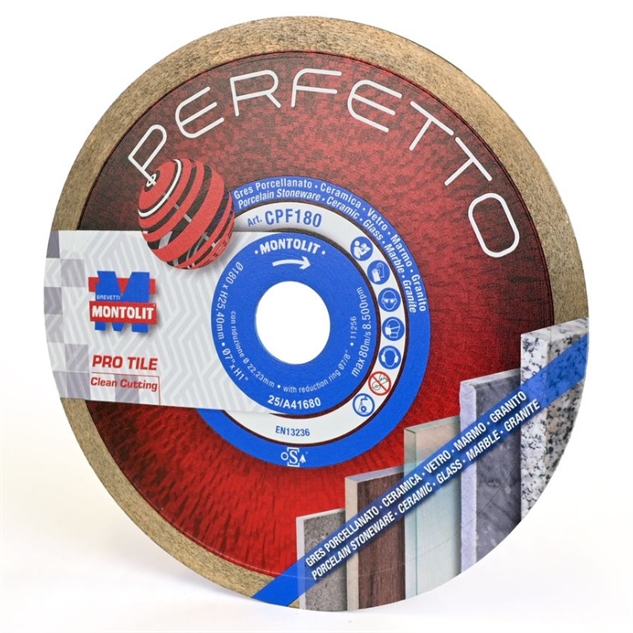 Perfetto fliseklinge Ø 180 mm - Montolit