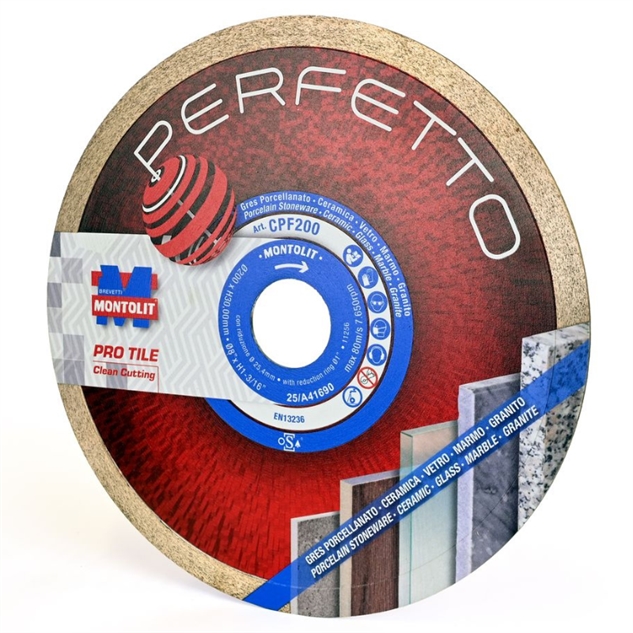 Perfetto fliseklinge Ø 200 mm - Montolit