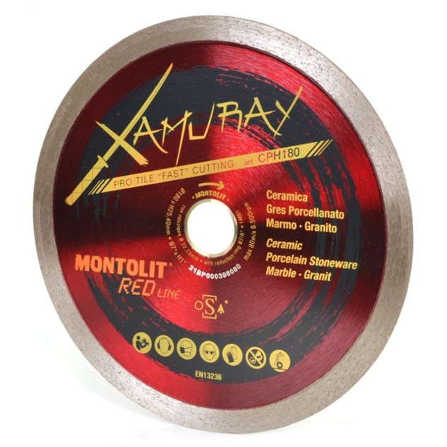 Xamuray fliseklinge Ø 180 mm - Montolit